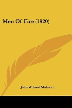 portada men of fire (1920) (en Inglés)