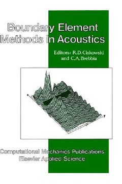 portada boundary element methods in acoustics (en Inglés)