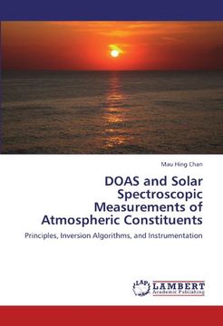 portada doas and solar spectroscopic measurements of atmospheric constituents (en Inglés)
