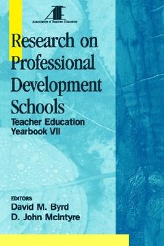 portada research on professional development schools: teacher education yearbook vii (en Inglés)
