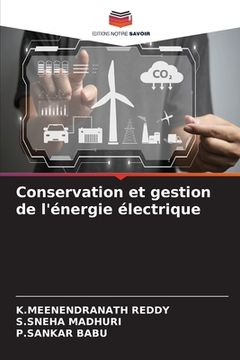portada Conservation et gestion de l'énergie électrique (en Francés)