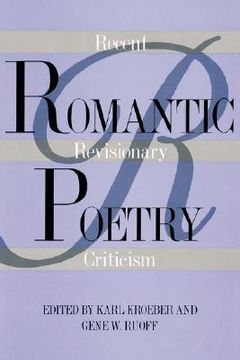 portada romantic poetry: recent revisionary criticism (en Inglés)