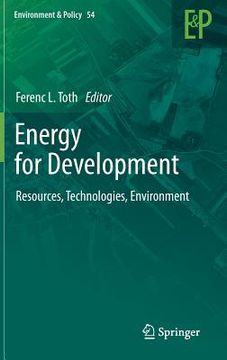 portada energy for development (en Inglés)
