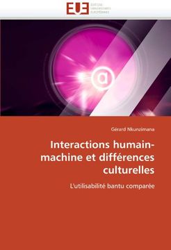portada Interactions Humain-Machine Et Differences Culturelles