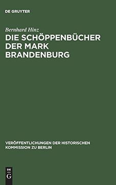portada Die Schöppenbücher der Mark Brandenburg: Besonders des Kreises Züllichau-Schwiebus (en Alemán)