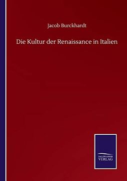 portada Die Kultur der Renaissance in Italien (in German)
