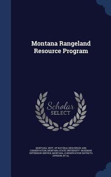 portada Montana Rangeland Resource Program (en Inglés)