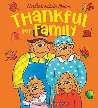 portada Thankful for Family (Berenstain Bears) (en Inglés)