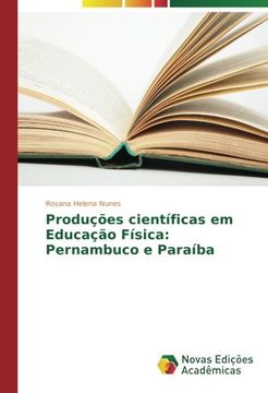 portada Produções científicas em Educação Física: Pernambuco e Paraíba (Portuguese Edition)