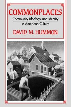 portada commonplaces: community ideology and identity in american culture (en Inglés)