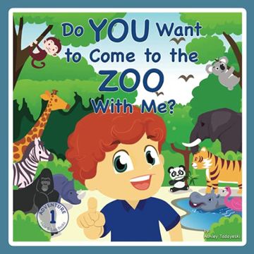 portada Do you Want to Come to the zoo With Me? 1 (Max and leo Adventures) (en Inglés)