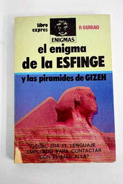portada Enigma de la Esfinge y las Piramides de Gizen, el