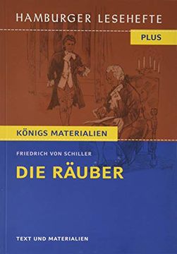 portada Die Räuber: Hamburger Leseheft Plus Königs Materialien (en Alemán)