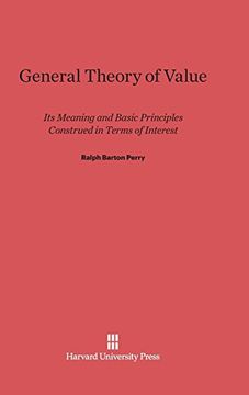 portada General Theory of Value (in English)