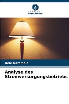 portada Analyse des Stromversorgungsbetriebs (en Alemán)