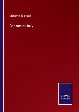 portada Corinne; or, Italy (en Inglés)