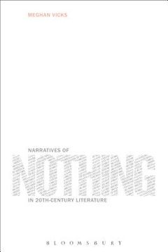 portada Narratives of Nothing in 20th-Century Literature (en Inglés)