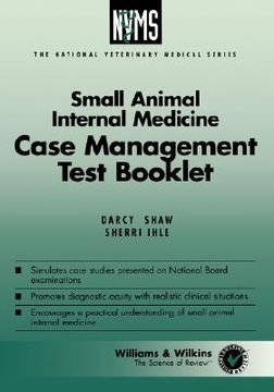 portada small animal internal medicine case management test booklet (en Inglés)