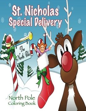 portada St. Nicholas Special Delivery North Pole Coloring Book