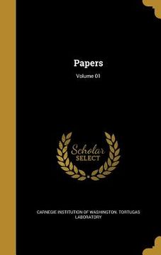 portada Papers; Volume 01 (in English)