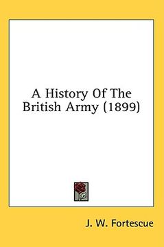 portada a history of the british army (1899) (in English)
