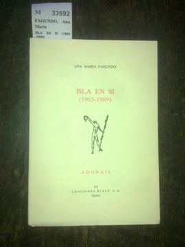 portada Isla en sí: (1965-1989) (Adonais : Colección de poesía)