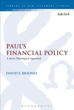 portada Paul's Financial Policy: A Socio-Theological Approach (in English)