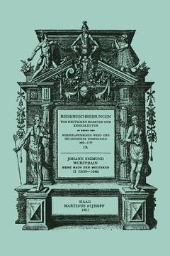 portada Johann Sigmund Wurffbain: Reise Nach Den Molukken Und Vorder-Indien 1632-1646 (en Alemán)