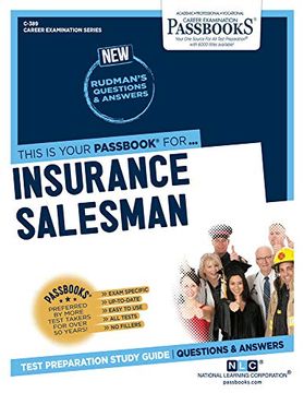 portada Insurance Salesman: Passbooks Study Guide (Career Examination) 