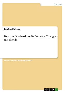 portada Tourism Destinations. Definitions, Changes and Trends (en Inglés)