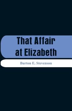 portada That Affair at Elizabeth (en Inglés)