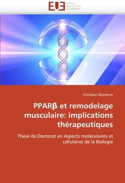 portada Ppar Et Remodelage Musculaire: Implications Therapeutiques