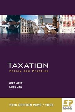 portada Taxation: Policy and Practice 2022/23 (29th edition) (in English)