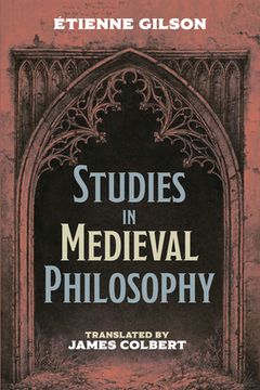 portada Studies in Medieval Philosophy (en Inglés)