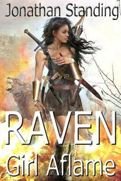portada Raven: Girl Aflame (en Inglés)