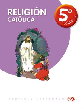 portada religion catolica 5. educacion primaria, 3 ciclo