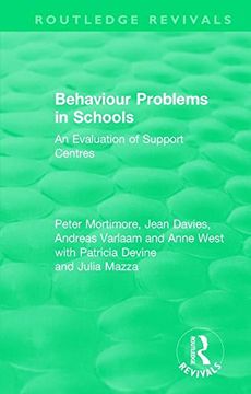 portada Behaviour Problems in Schools (Routledge Revivals) (in English)