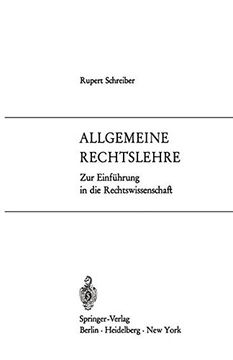 portada Allgemeine Rechtslehre