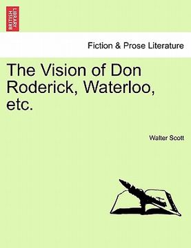 portada the vision of don roderick, waterloo, etc. (in English)