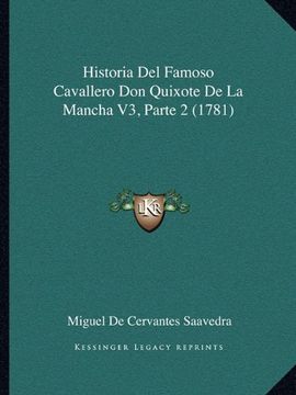 portada Historia del Famoso Cavallero don Quixote de la Mancha v3, Parte 2 (1781)