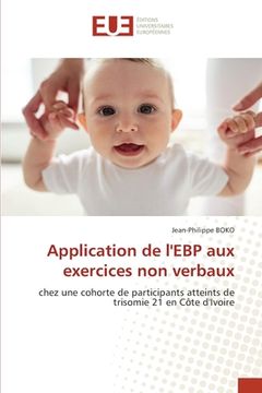 portada Application de l'EBP aux exercices non verbaux (en Francés)