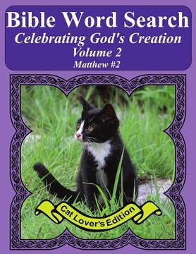 portada Bible Word Search Celebrating God's Creation Volume 2: Matthew #2 Extra Large Print (en Inglés)