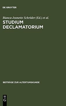 portada Studium Declamatorium (en Alemán)