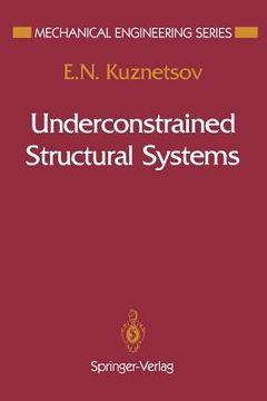 portada underconstrained structural systems (en Inglés)