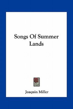 portada songs of summer lands (en Inglés)