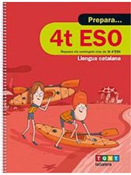 portada Prepara 4t ESO Llengua catalana (Quaderns estiu) - 9788441230385