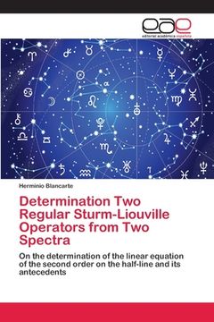 portada Determination Two Regular Sturm-Liouville Operators from Two Spectra (en Inglés)