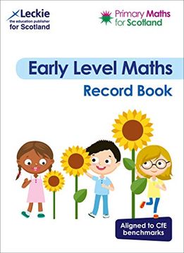 portada Primary Maths for Scotland Early Level Record Book: For Curriculum for Excellence Primary Maths (en Inglés)