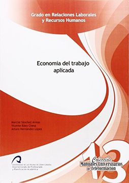 portada Economía del trabajo aplicada (Manuales Universitarios de Teleformación)