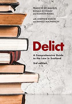 portada Delict: A Comprehensive Guide to the law in Scotland (en Inglés)